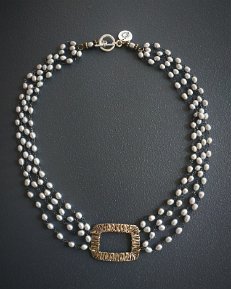 PARURE CARRE' - COLLANA GIROCOLLO